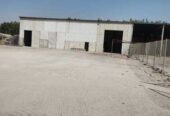 SR 35 | 5,000 Sqm Shaded Warehouse & Open Land | For Rent | Jubail Area 2.