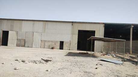 SR 35 | 5,000 Sqm Shaded Warehouse & Open Land | For Rent | Jubail Area 2.