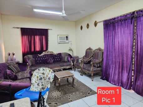 SAR 27000/Year | Spacious 5 Room Family Flat | Hall, Passage & 3 Washrooms | Mushrifah