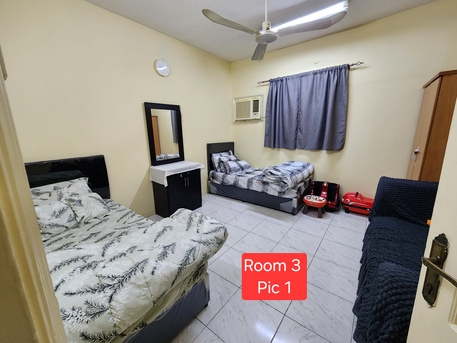 SAR 27000/Year | Spacious 5 Room Family Flat | Hall, Passage & 3 Washrooms | Mushrifah