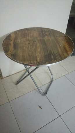 SAR 70, Household Items For Sale (Tea Pa, Round Table And Chair).