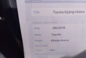 SAR 56,000 | Toyota Innova Crysta 2018 | Auto | 280K KM | Family MPV | Well Maintained