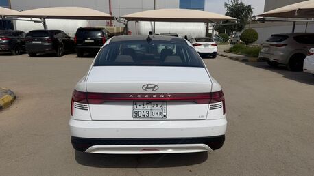 SAR 50K | Hyundai Accent 2025 | Auto | Only 7K KM | Under Warranty