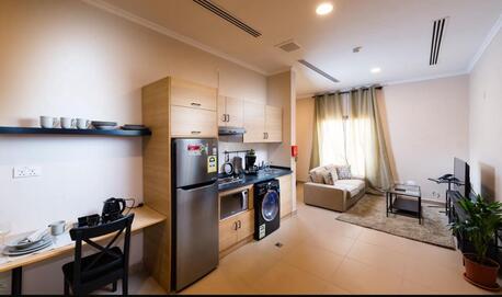 Furnished, 1 BR, SAKEN Village Offers 1BR / 2BR Apartments And 3BR Villas Full Furnished & Luxurious