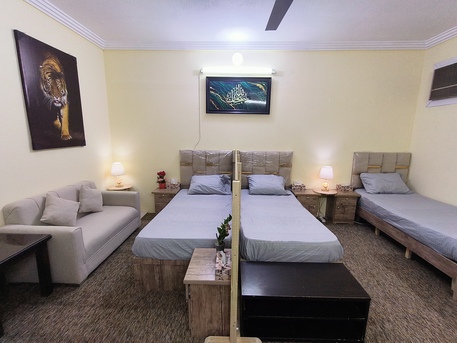 SAR 550/Month | Executive Bed Space in Furnished Flat | Near Tea-Shoes Hara (SIB-R1)