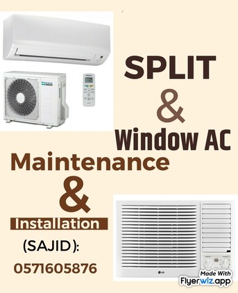 Riyadh AC Installation, Dismantling & Troubleshooting | All Types of Air Conditioners