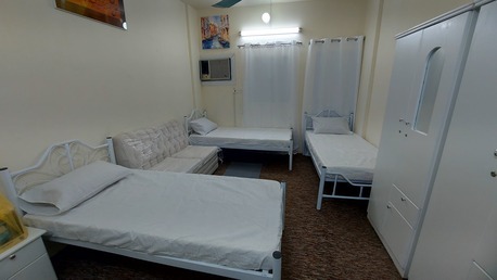 SAR 550/Month | VIP Bed Spaces Available in Furnished Flat | Near T-Shoes Safa-B