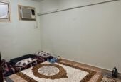 SAR 450/Month | Bed Space in Furnished Ground Floor 2BHK Apartment | Aqrabia 11th Street