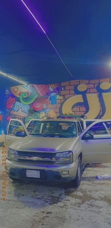 SAR 13,500 | Chevrolet TrailBlazer LT 2005 | Automatic | 350,000 KM | Golden Color