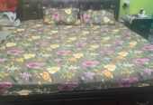 SAR 600 | Queen Size Bed with Brand New Medicated Mattress