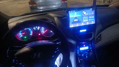 SAR 28,000 | Hyundai Elantra 2014 | Automatic | 362,000 KM | Full Option | Push Button Start | Sunroof