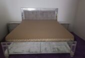 Sofas (Multiple Designs Available) & Double Bed Set (Without Mattress) for Sale