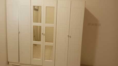 SAR 3,300 | Household Items for Sale | Kitchen Cabinets, Wardrobe, Bunk Bed, 2 Beds & 1 Mattress