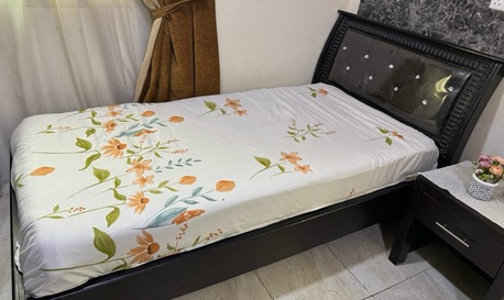 SAR 350|Bed Wooden With New Mattress