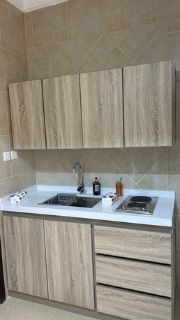 SAR 2,300/Month | 1-Bedroom Apartment | Living Room, Kitchen & Bathroom