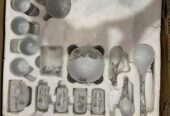 SAR 200|Crockery Set 77 Pieces Square Plate|New