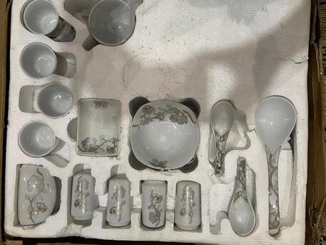 SAR 200|Crockery Set 77 Pieces Square Plate|New