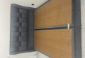 SAR 850 | King Size Bed, 3-Door Wardrobe & Dressing Table with Seat | 8 Months Used | Like New