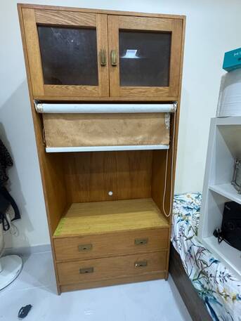 SAR 50|Fan,Water Cooler,Cupboard,Wooden Cabinet,TV Stand|Good Condition