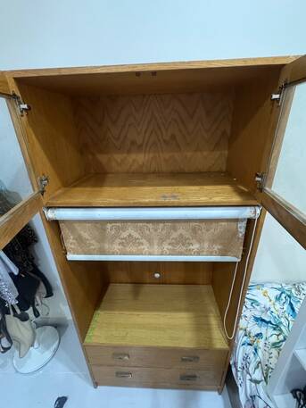 SAR 50|Fan,Water Cooler,Cupboard,Wooden Cabinet,TV Stand|Good Condition