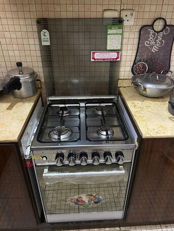 SAR 1,750 | Household Items for Sale | Fridge, Stove with Oven & 2 Wardrobes