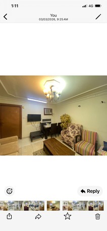 SAR 3,000/Month | Furnished 2BHK Family Apartment | Ishbiliyah District, Riyadh | Near Red Line Metro