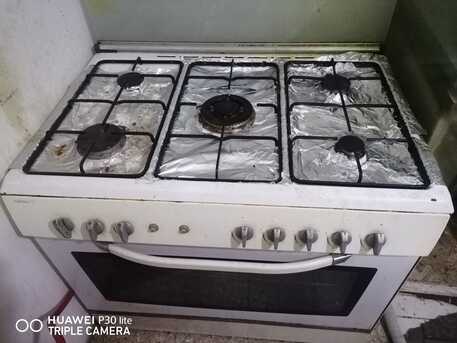 SAR 800 | Used Household Items for Sale | Cooking Range, Double Bed & Two 5-Seater Sofa Sets