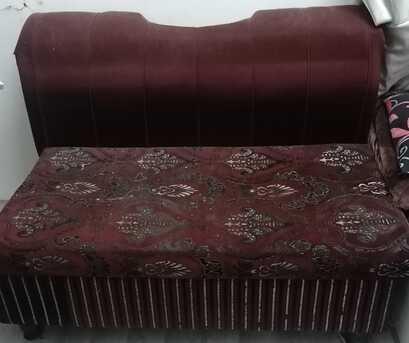 SAR 800 | Used Household Items for Sale | Cooking Range, Double Bed & Two 5-Seater Sofa Sets