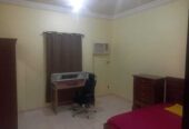 SAR 1,350/Month | Fully Furnished Private Room in Shared 2BHK Apartment | Bachelor Only