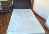 SAR 250|Single Bed With Spring Mattress