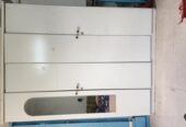 SAR 75| White Wardrobe With Mirror