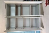SAR 75| White Wardrobe With Mirror
