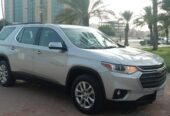 SAR 56,000 | Chevrolet Traverse 2019 | Automatic | 168,388 KM | Single Owner | Aramco Executive Use