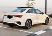 SAR 155,000 | Audi S3 Sedan 2023 | Automatic | 13,000 KM | Turbo 4-Cylinder