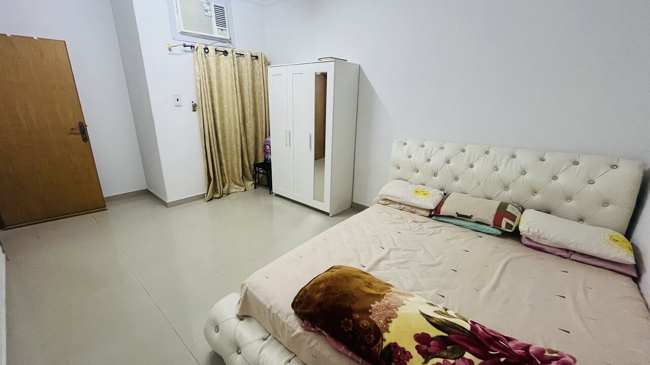 SAR 2,250/Month | Furnished 2BHK Family Flat | Short-Term Rental | Near Centre Point