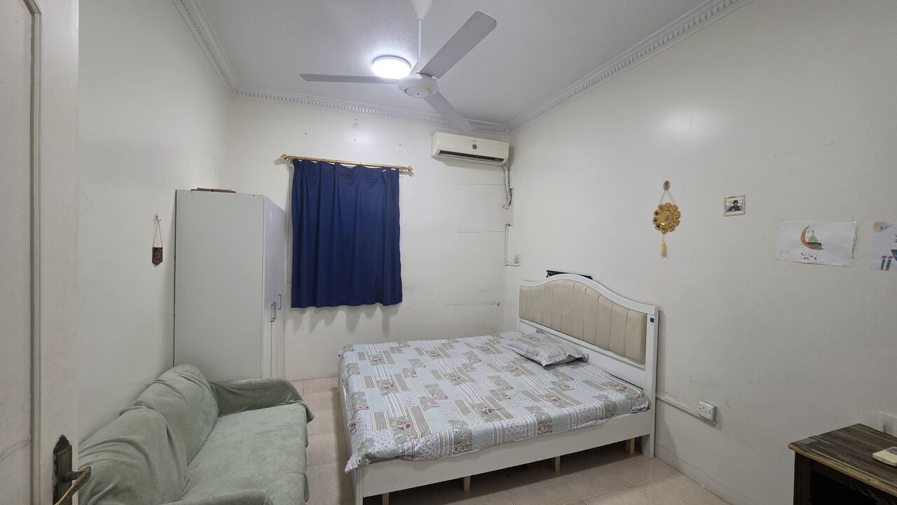 SAR 1,800/Month | Fully Furnished Single Room for Bachelor | 150 Sq. Ft.