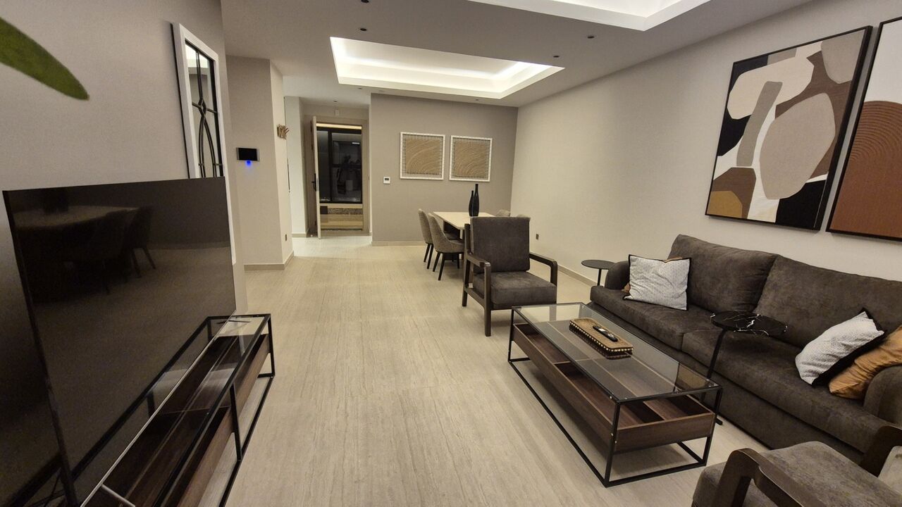 SAR 110,000/Year | Luxury Furnished 1-Bedroom Apartment | 110 Sq. Meter | Prime Location