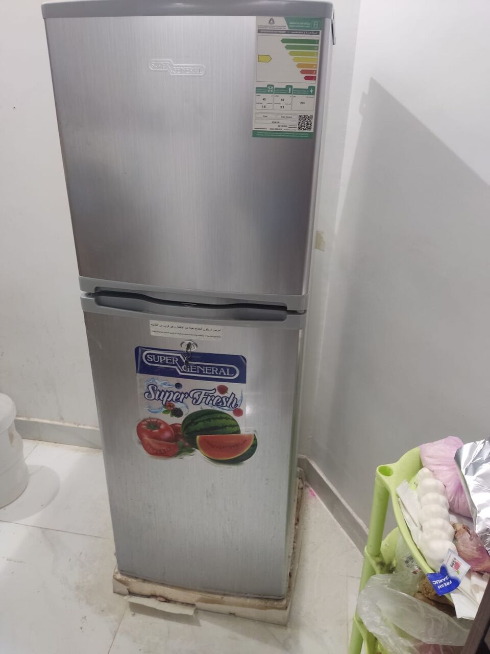 SAR 1,500 | Used Household Items for Sale | Refrigerator, Bed, Sofa, Cupboard & Washing Machine