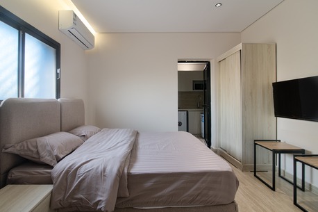 SAR 2,750/Month – Luxury Furnished Studio Apartment, 45 Sq. Meter, Available in Malaz Near Metro Station