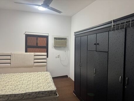 SAR 1,500/Month | Furnished 1-Bedroom Room with Bed, Wardrobe & Separate Washroom