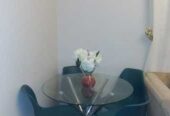 SAR 500 | Round Dining Table with 4 Chairs