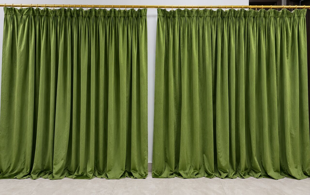 SAR 550 | Dining Table, Teapoy Table & 5 Wall Curtains | Urgent Sale