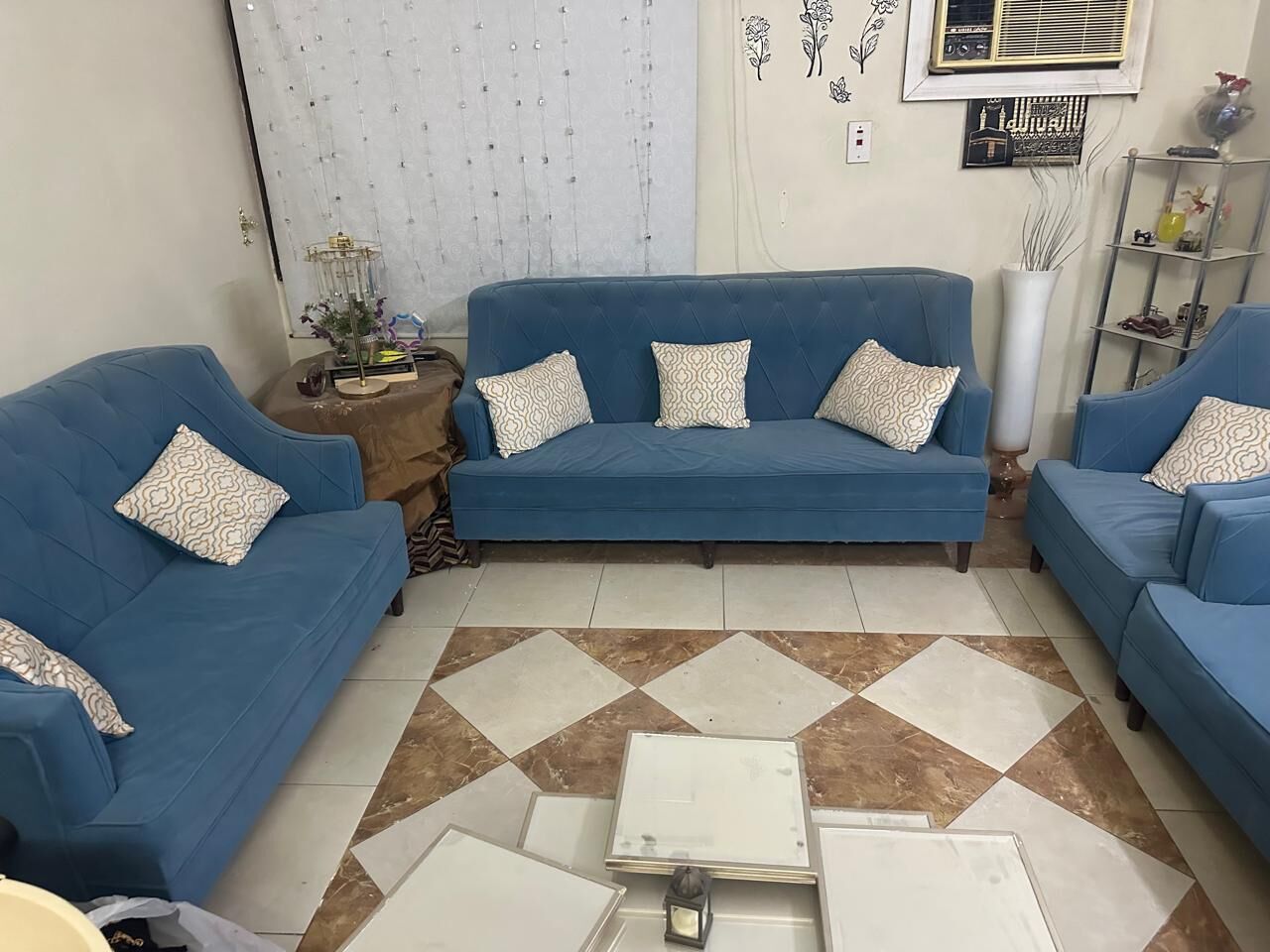 SAR 450 | 7-Seater Sofa Set | New Condition | Great Price