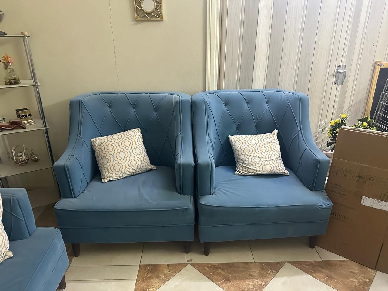 SAR 450 | 7-Seater Sofa Set | New Condition | Great Price