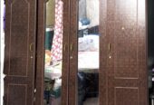 SAR 700 | Household Items – Double Bed Set, Wardrobe, Bedside Tables & Center Table
