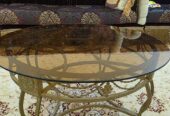 SAR 90 – Glass Round Table for Sale
