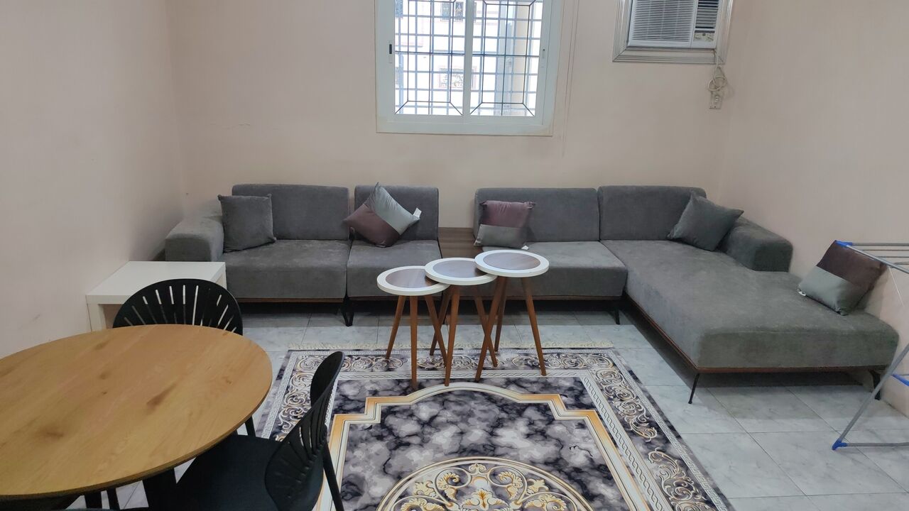 SAR 240/Day – Luxury Furnished 2-BR Apartment with Smart Entry, Comfortable Stay for Families