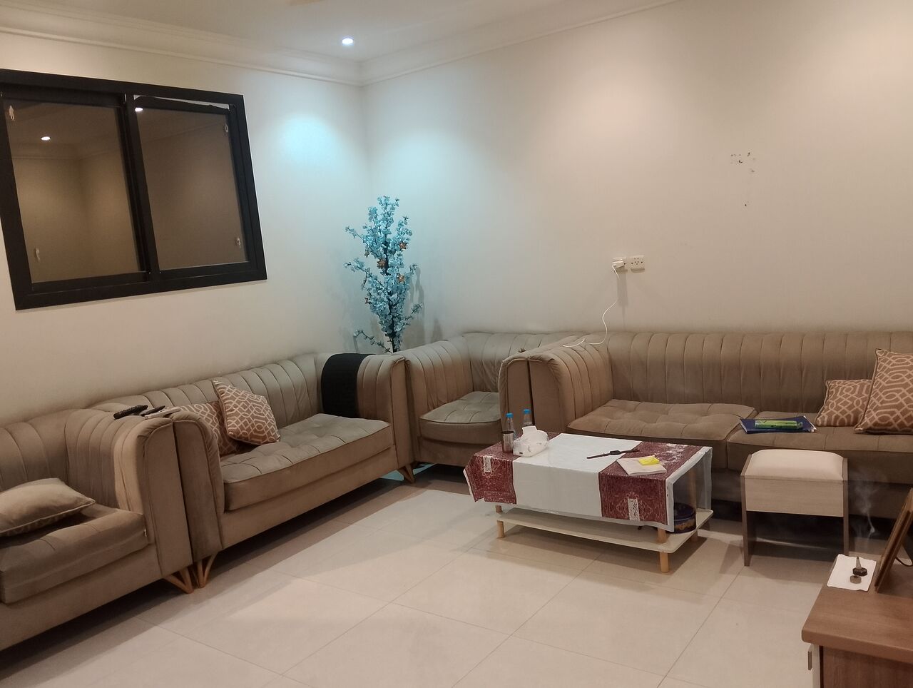 SAR 2,300 | Refrigerator & Furniture for Sale