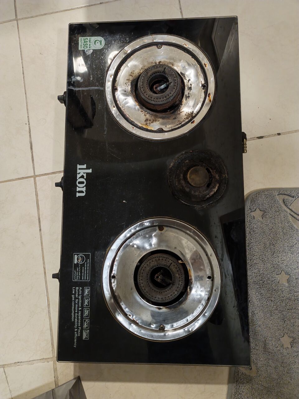 SAR 45 | IKON Gas Stove with Auto Ignition
