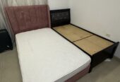 SAR 1,200 – Household Furniture for Sale: King-Size Bed, Wardrobe, Dressing Table, L-Shape Sofa & More